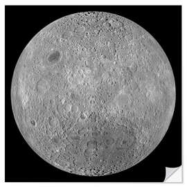 Selvklebende plakat The Far Side of the Moon