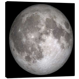 Obraz na płótnie  Full Moon - NASA