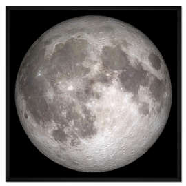 Gerahmter Kunstdruck Vollmond