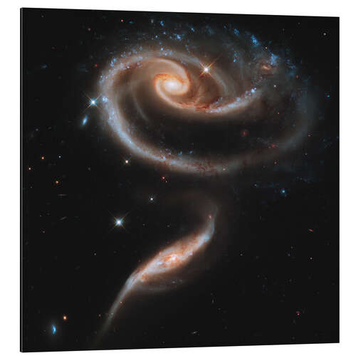 Aluminium print Galaxies in Andromeda