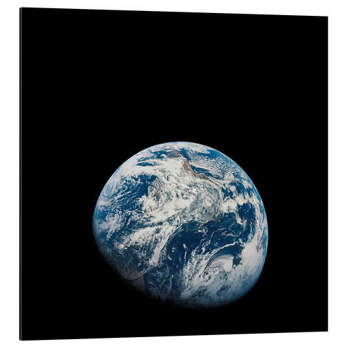 Alumiinitaulu Earth from the viewpoint of Apollo 8