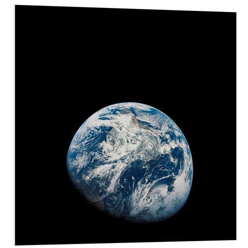 PVC-tavla Earth from the viewpoint of Apollo 8