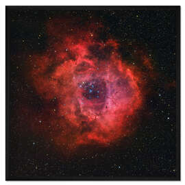 Gerahmter Kunstdruck Der Rosetta Nebel