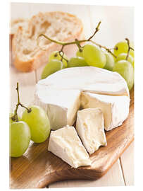 Obraz na szkle akrylowym French soft cheese