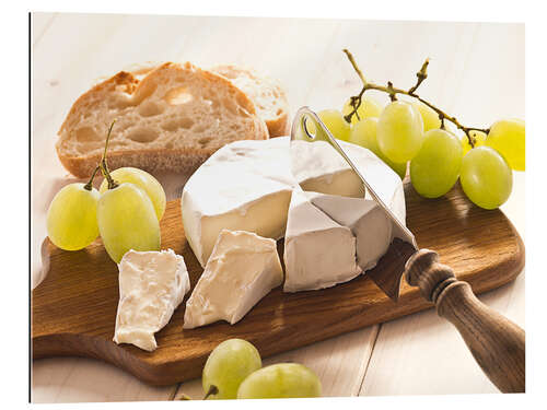 Gallery print Cheese and grapes