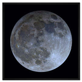 Gerahmter Kunstdruck Vollmond