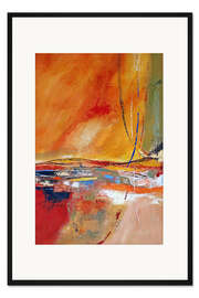 Gerahmter Kunstdruck Neue Wege