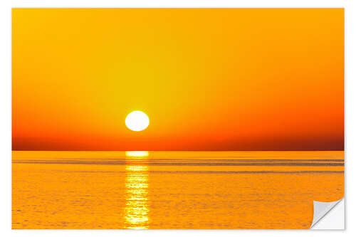 Autocolante decorativo Sunrise over The Sea