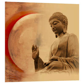 Foam board print Buddha III