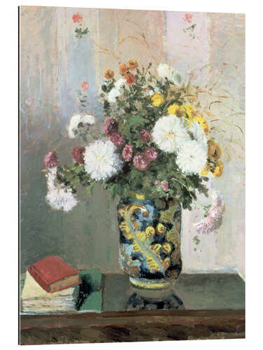 Gallery print Bouquet of Flowers, Chrysanthemums in a Chinese Vase