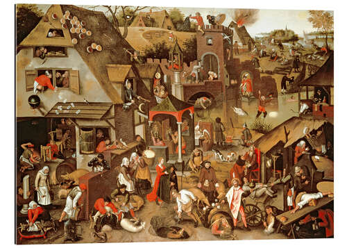 Gallery print The Netherlandish Proverbs