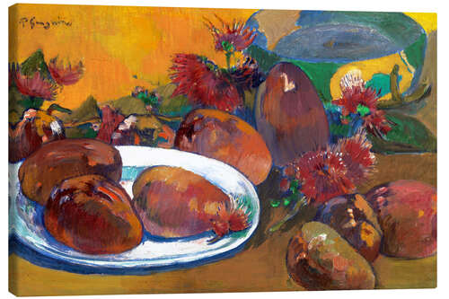 Canvas print Still Life with Mangos