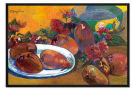 Gerahmter Kunstdruck Stillleben mit Mangos