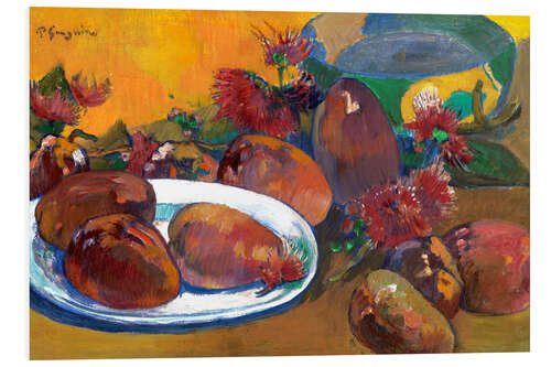 Foam board print Still Life with Mangos