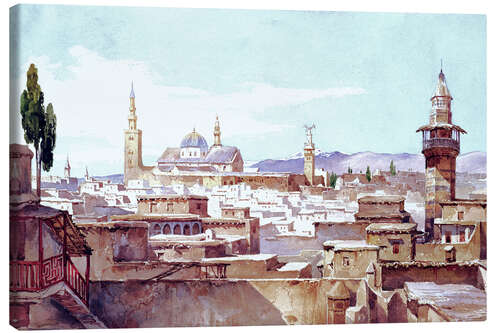 Canvas-taulu A view of Damascus