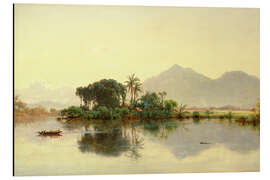 Magnettafel Auf dem Orinoco, Venezuela, 1857