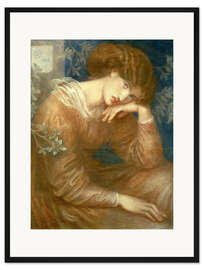 Gerahmter Kunstdruck Träumerei