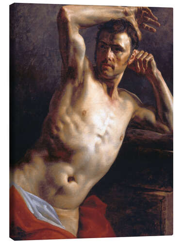 Canvas print Male nude