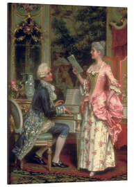 Magnettafel Die Gesangsstunde