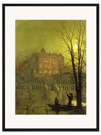 Gerahmter Kunstdruck Unter den Mondstrahlen 