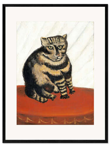 Ingelijste kunstdruk The Tabby