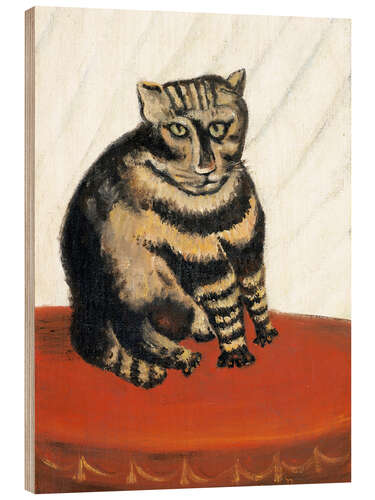 Quadro de madeira The Tabby