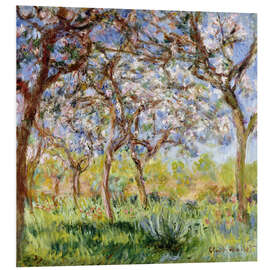 Foam board print Spring at Giverny