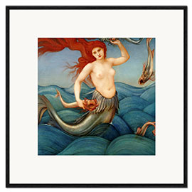 Framed art print Sea Nymph