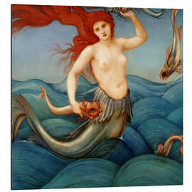 Magnettafel Seenymphe