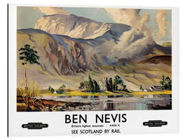 Aluminiumtavla Ben Nevis, British Railways