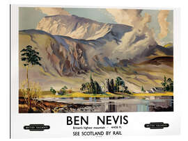 Gallery Print Ben Nevis, British Railways