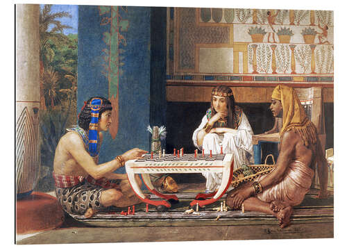 Gallery print Egyptian Chess Players