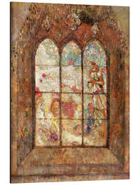 Magnettafel Die Buntglasfenster
