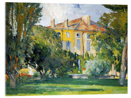 Acrylic print The House at Jas de Bouffan