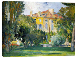 Canvas print The House at Jas de Bouffan