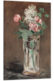 Aluminium print Flowers in a Crystal Vase, 1882