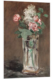 Foam board print Flowers in a Crystal Vase, 1882