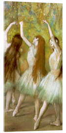 Acrylic print Dancers in Green I