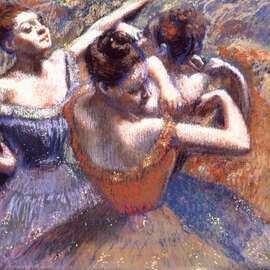 Magnettafel Tänzerinnen I