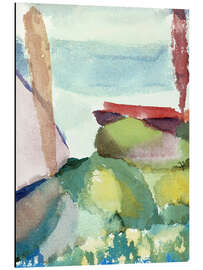 Magnettafel Das Meer im Regen