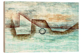 Tableau en bois Flooding, 1931 - Paul Klee