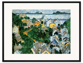 Gerahmter Kunstdruck Sommerlandschaft