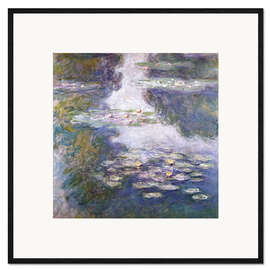 Framed art print Waterlilies, Nympheas