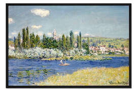 Gerahmter Kunstdruck Vetheuil