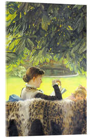 Cuadro de metacrilato Quiet - James  Tissot