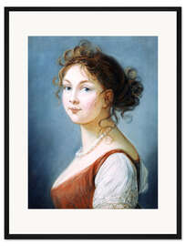 Gerahmter Kunstdruck Louise, Königin von Preußen