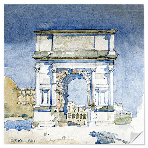 Wall sticker Arch of the Titus in Rome