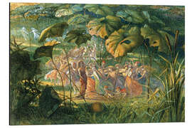 Magnettafel Feentanz auf einer Lichtung