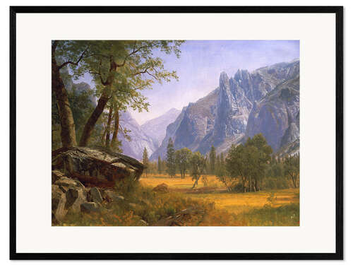 Impresión de arte enmarcada Yosemite Valley
