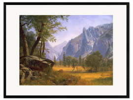 Gerahmter Kunstdruck Yosemite Valley